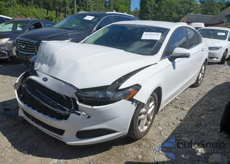 2016 Ford Fusion Se from USA, damaged, VIN 3FA6P0H74GR110198